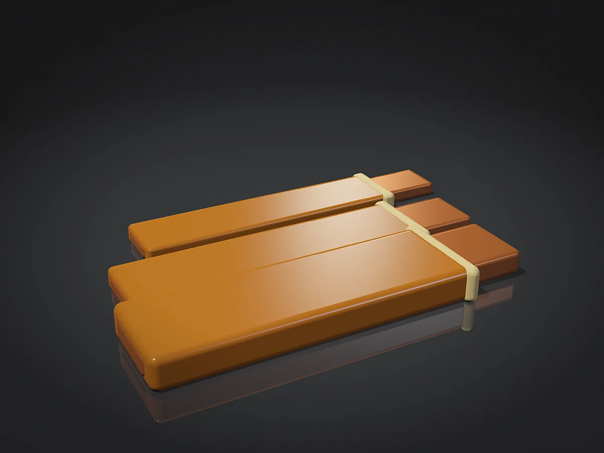 Kapton and Glass-Fibre Insulated Rectangular Copper Conductor