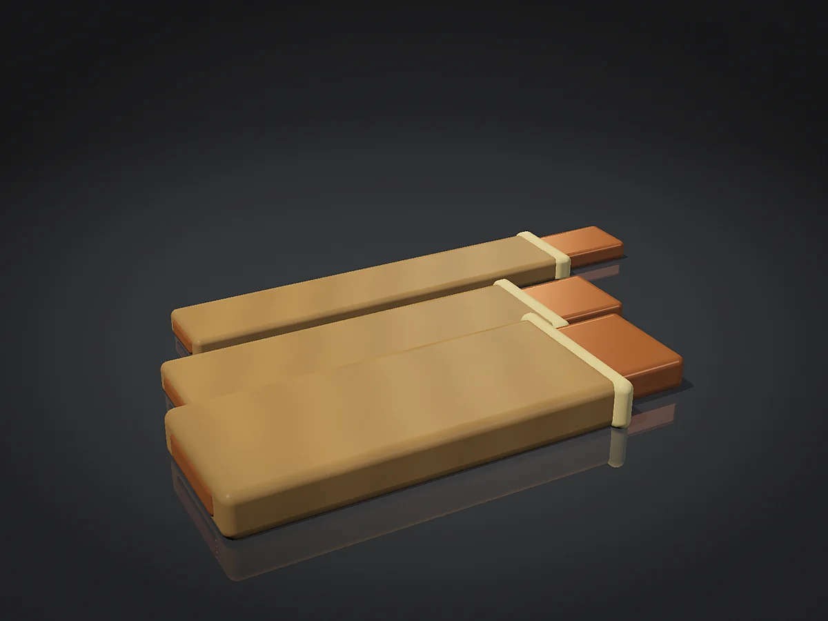 Dennison Paper Covered Rectangular Copper Conductor